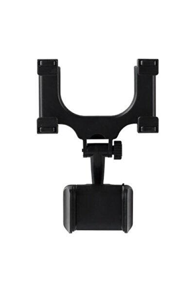 Import China Suport telefon pentru oglinda retrovizoare, negru, rotație 360 ​...