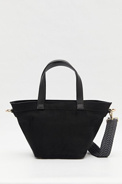 MARKALİSTE City Suede Bag Black