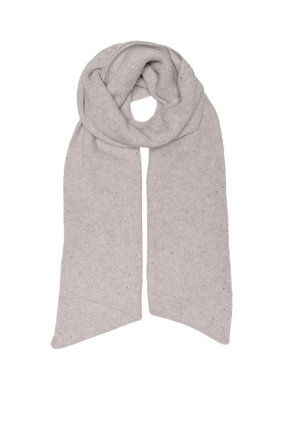 ONLY Жіночий шарф з блискітками та паєтками 15349813 Камінь