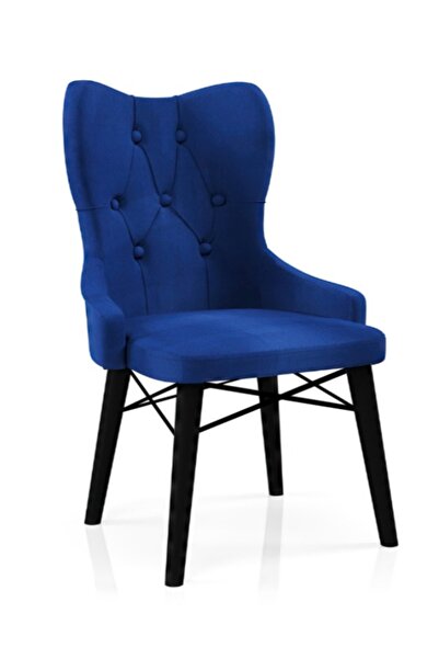 Desire Babyface Petra chair with black painted hornbeam leg - Furniture