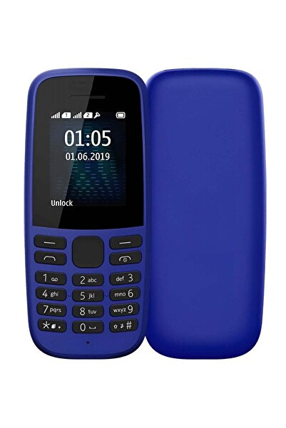 BORTONY 105 أسود 4 ميجا بايت رام 4 ميجا بايت ذاكرة 1.8 بوصة شاشة مسجل صوت أزرق