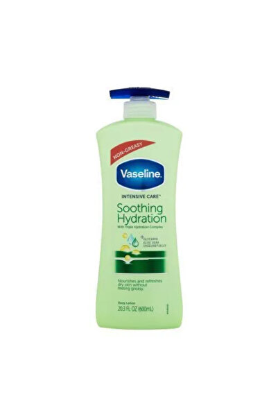 Vaseline Aloe Soothing Hydration Body Lotion, Soothing and hydrating lotion with aloe vera, 600ml