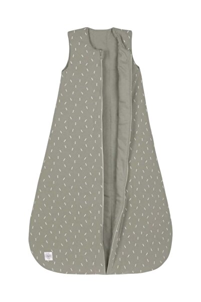 PAMUK HANIM Winter 2.5 Tog Bag Baby Girl - Boy Sleeping Bag Sleeveless Zippered /Green Triangle