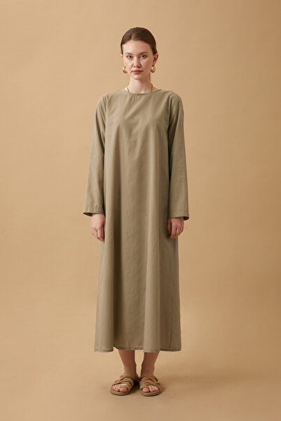 ZÜLAYS Uzun Kollu Uzun Boy Vual Astar Vizon