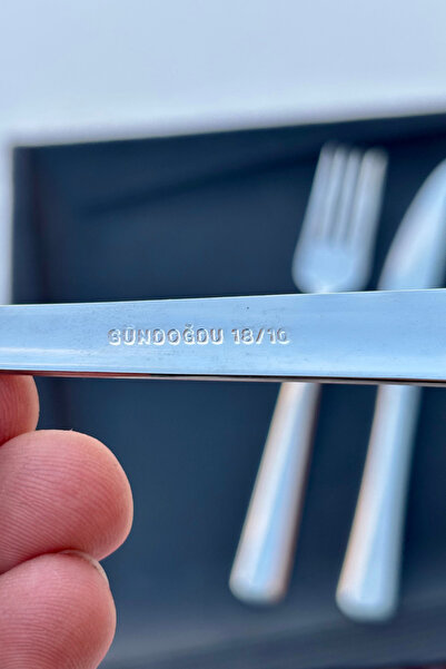 VENETTO Gündoğdu 60 Piece Steel Spoon and Fork Set 18/10 Steel (Large Family Set)