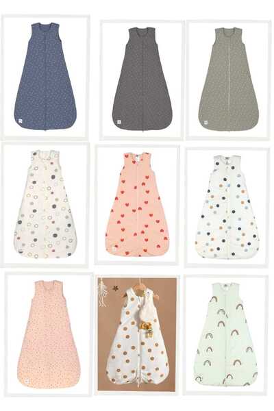 PAMUK HANIM Winter 2.5 Tog Bag Girl - Boy Baby-Child Sleeping Bag Sleeveless Zipper/Ring