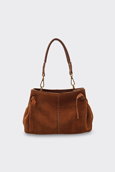 SHOEMARK SÇ336 Taba Hakiki Deri Çanta