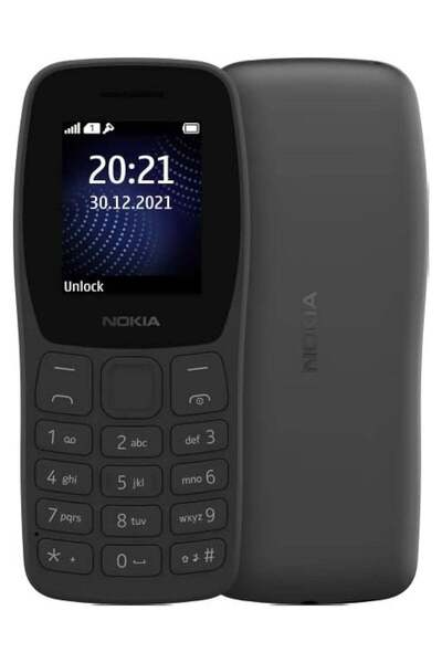 Nokia Mobile 105 Dual Sim Charcoal