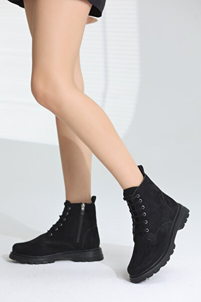 LEYDİ SHOES أحذية لورا من جلد الغزال