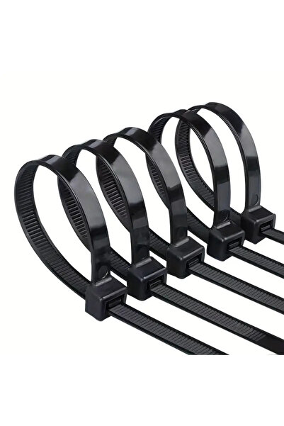 ATOM PLASTİK Kablo Bağı 3.6 X 250 Plastik Cırt Kelepçe – Kablo Düzenleyici – ...