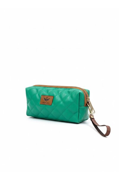 beewear حقيبة جلدية صناعية متعددة الأغراض باللون الأخضر