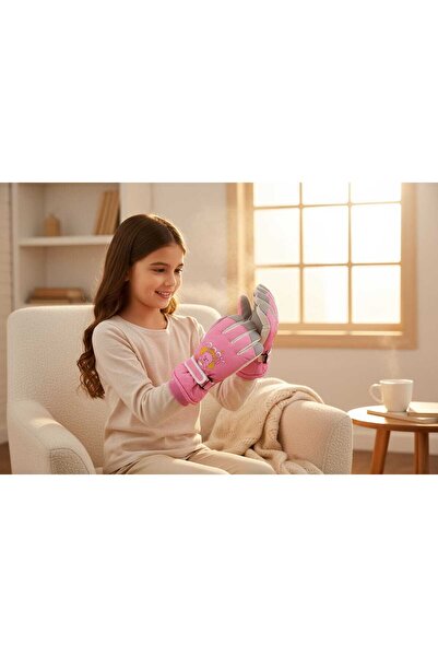 Aware Time Kitti 9-15 Years Old Girls' Snow Ski Gloves
