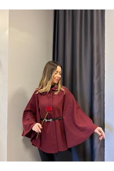 QBZ BELTED BOWL PONCHO