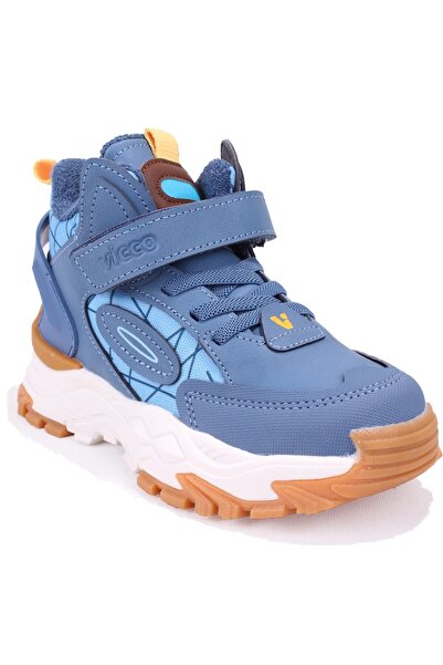 Vicco Tura 946F25K437 Blue Orthopedic Daily Boys' Sports Boots