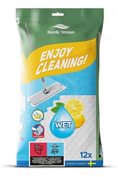 Generic Nordic Stream Nordic Stream, Streamy Wet Cloth Refill 1x12 Pcs