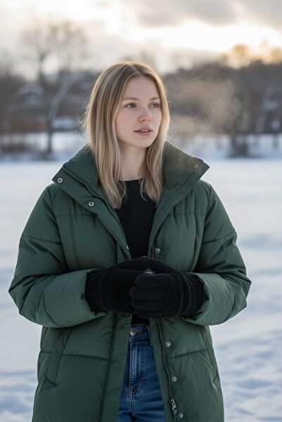 Aware Time Women's Mohair Gloves