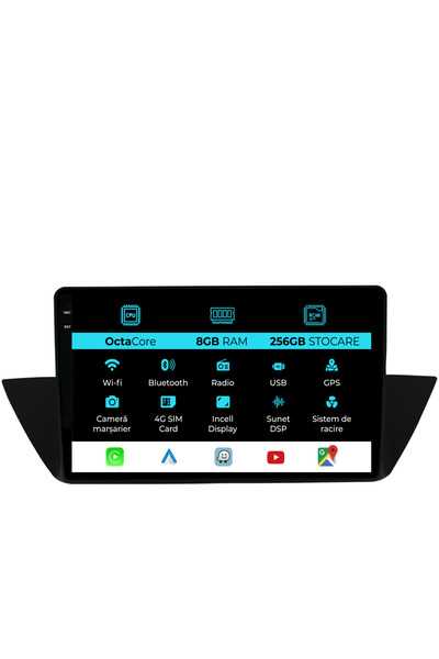 NavStore Ειδική πλοήγηση BMW X1 E84 (2009-2015), 10 ίντσες, μνήμη RAM 8 GB, α...