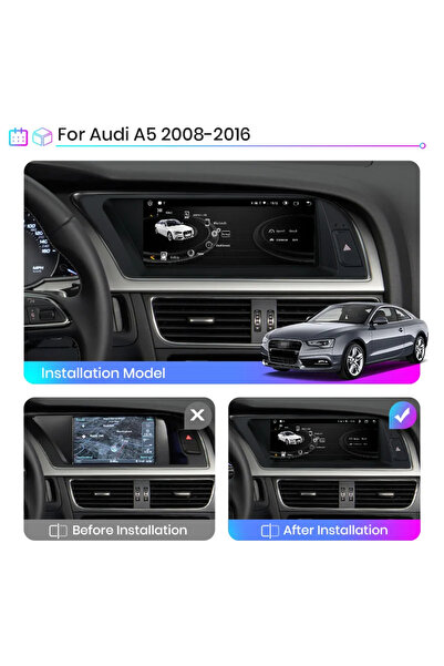 NavStore Dedicated Navigation Audi A5 (2009 - 2016), 8.8 Inch, 4Gb Ram, 64Gb Storage, Carplay without MMI