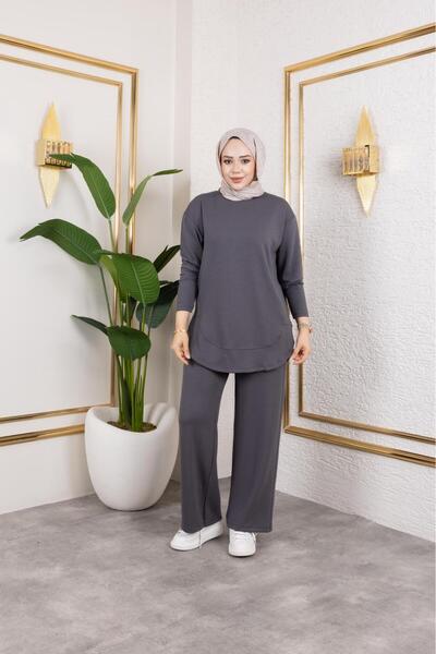 MODAMÜNASİP Comfortable and Stylish Two-Piece Suit with Great Cotton Viscose Pants
