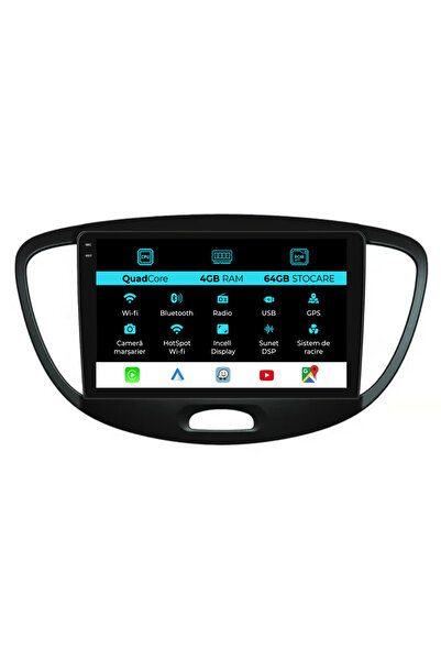 NavStore Navigatie Dedicata Hyundai I10 (2007-2013),QuadCore, 9Inch, 4Gb Ram,...