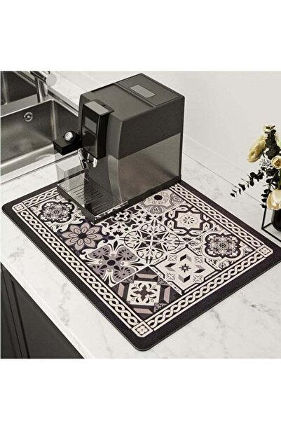 Generic سجادة قهوة V60 مقاس 40*50 سم، سجادة مطبخ، سجادة طاولة، ركن قهوة