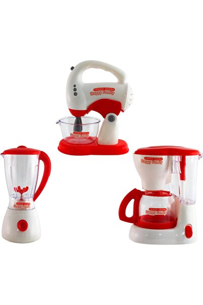 Toybox Blender, Mixer and Coffee Maker Educational Learning Kitchen Playset For Kids