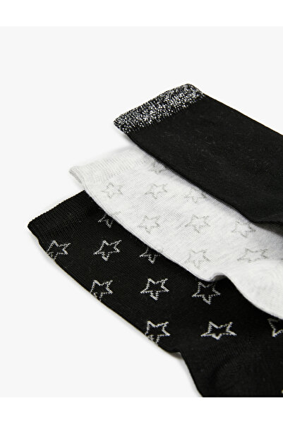 Koton Yıldızlı 3'lü Soket Çorap Seti