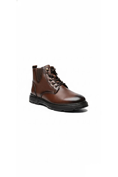 Ustalar Ayakkabı Çanta Brown Men's Genuine Leather Boots 636.812