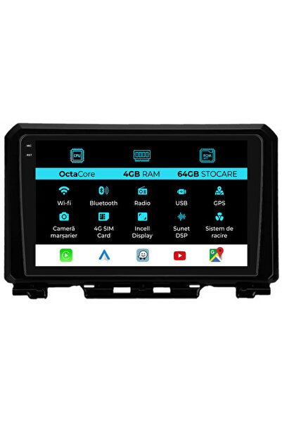 NavStore Ειδικό σύστημα πλοήγησης Suzuki Jimny (2018-2023), 9 ίντσες, μνήμη R...