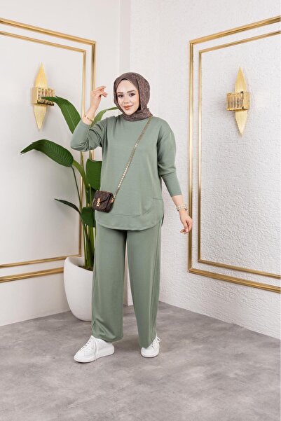 MODAMÜNASİP Comfortable and Stylish Two-Piece Suit with Great Cotton Viscose Pants