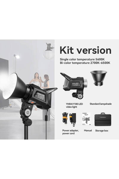 Yongnuo Kit lampă video LED COB 120W Smart YNRAY100WKIT 5600k