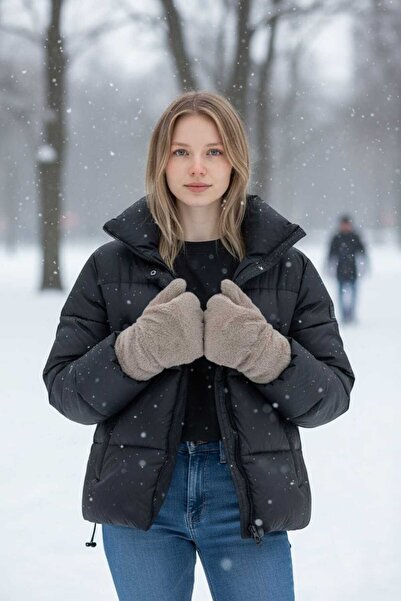 Aware Time Γυναικεία γάντια με μοχέρ