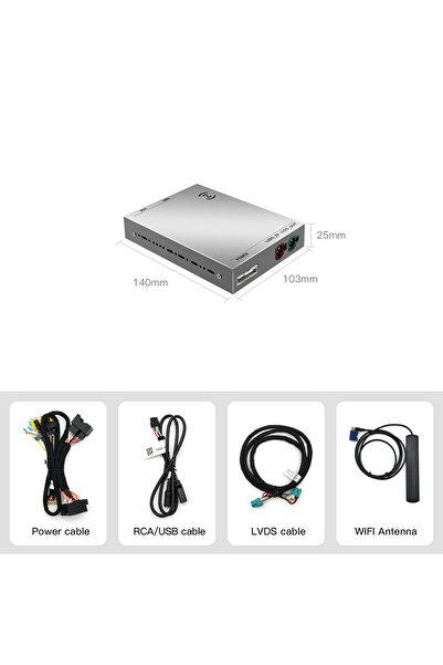 NavStore Carplay and Android Auto Wireless mode, Mercedes Benz NTG 5.0