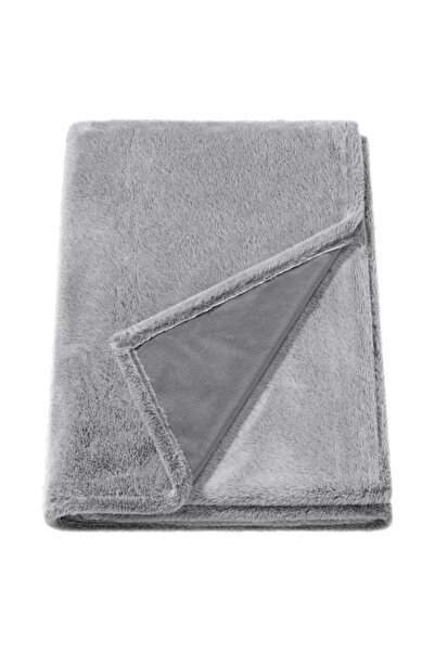 IKEA Throw, grey, 130 x 170 cm