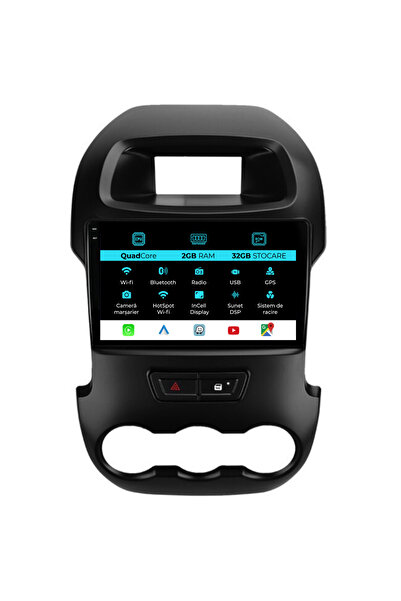 NavStore Navigatie Dedicata Ford Ranger (2012-2015), 9Inch, 2Gb Ram, 32Gb Sto...