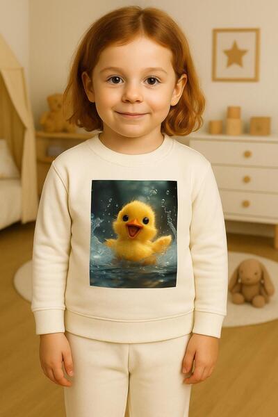 playwear Μακρυμάνικο φούτερ με λαιμόκοψη ποδηλάτου με σχέδιο SUDA CHICK, με ρ...