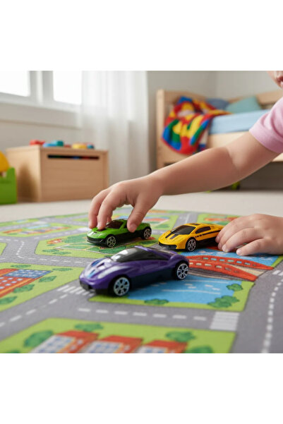 KARSAN 3-Piece Metal Car Set 1:64 Scale