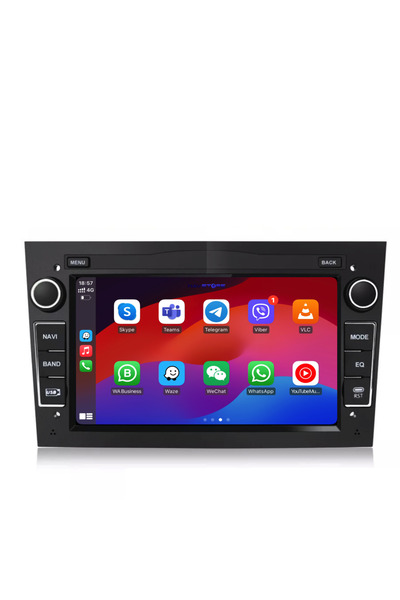 NavStore Opel Dedicated Navigation, 7Inch, 2Gb Ram, 32Gb Storage, Waze, Youtube Black