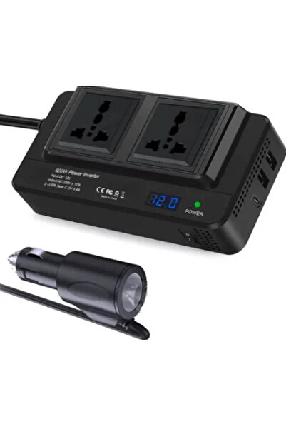 Mihai Car power inverter 300W 12V/220V USB Q-CC8200
