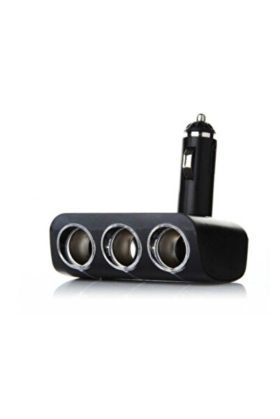 PRİZE Olesson 1520 12V car socket with 3 inputs 120W black
