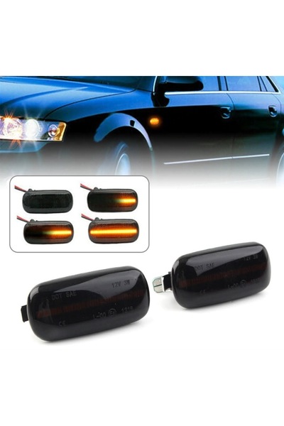 Ruan Set of 2 Dynamic Sequential Fender Turn Signal Lights AUDI