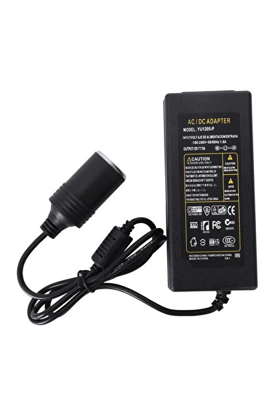 MİKİ Adapter 12v 220v Car 5A + B Charger Transformer WJS1205
