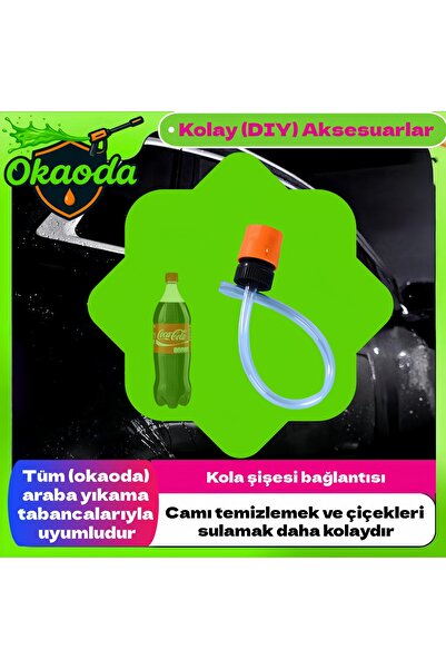 okaoda Lityum pil araba yıkama tabancası özel içecek şişesi arayüzü