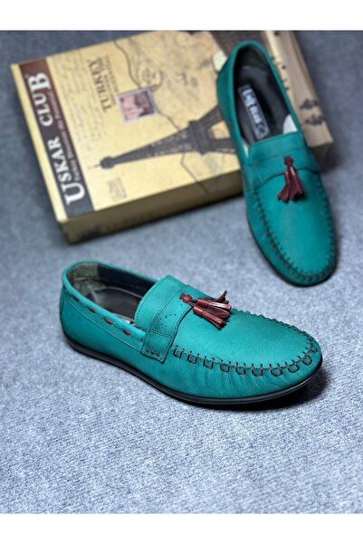 Uskar Club HAKİKİ DERİ LOAFER ERKEK AYAKKABI