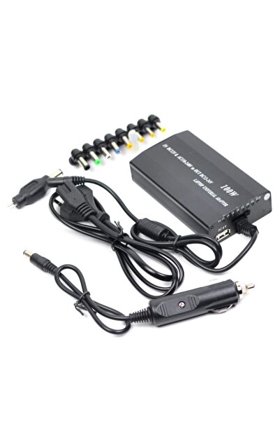 Alex Incarcator Laptop Auto + Priza cu 8 MUFE Universale 12v / 220v AX