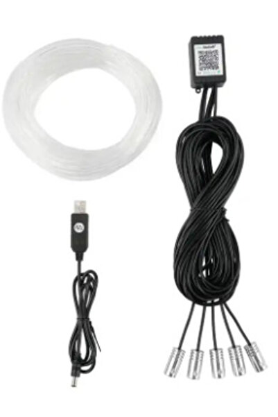 Tai Car LED fiber optic strip with bluetooth