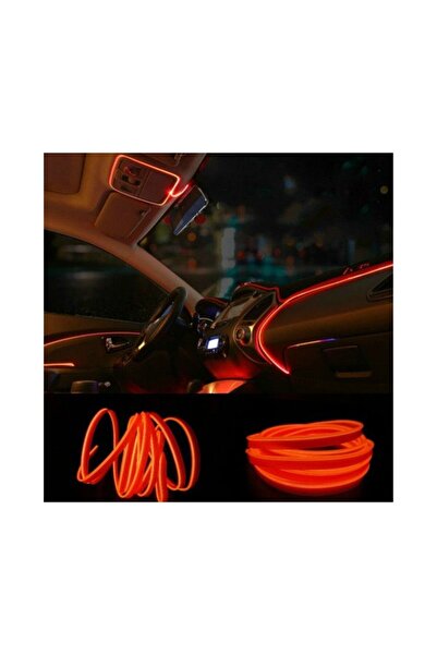 Ruan Neon Strip ORANGE 12V AUTO Dimmer Power 5w FIR Led 2 meters