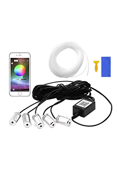 Ruan LED strip car interactive design 6 m RGB waterproof 12V 5W control range 12 m control from the app