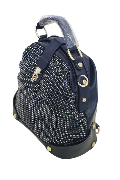 OUEEN ELİZABETH Crystal Stone 3 Optional (Hand-Shoulder-Back) Women's Bag