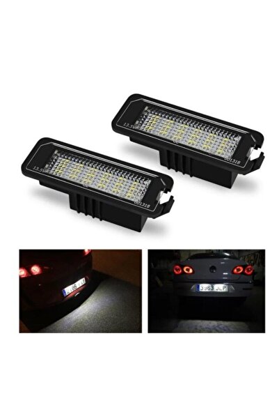 Ruan Set 2 x lampi numar LED Volkswagen GOLF 4/5 PASSAT PASSAT CC BEETLE PHAETON EOS SCIROCCO